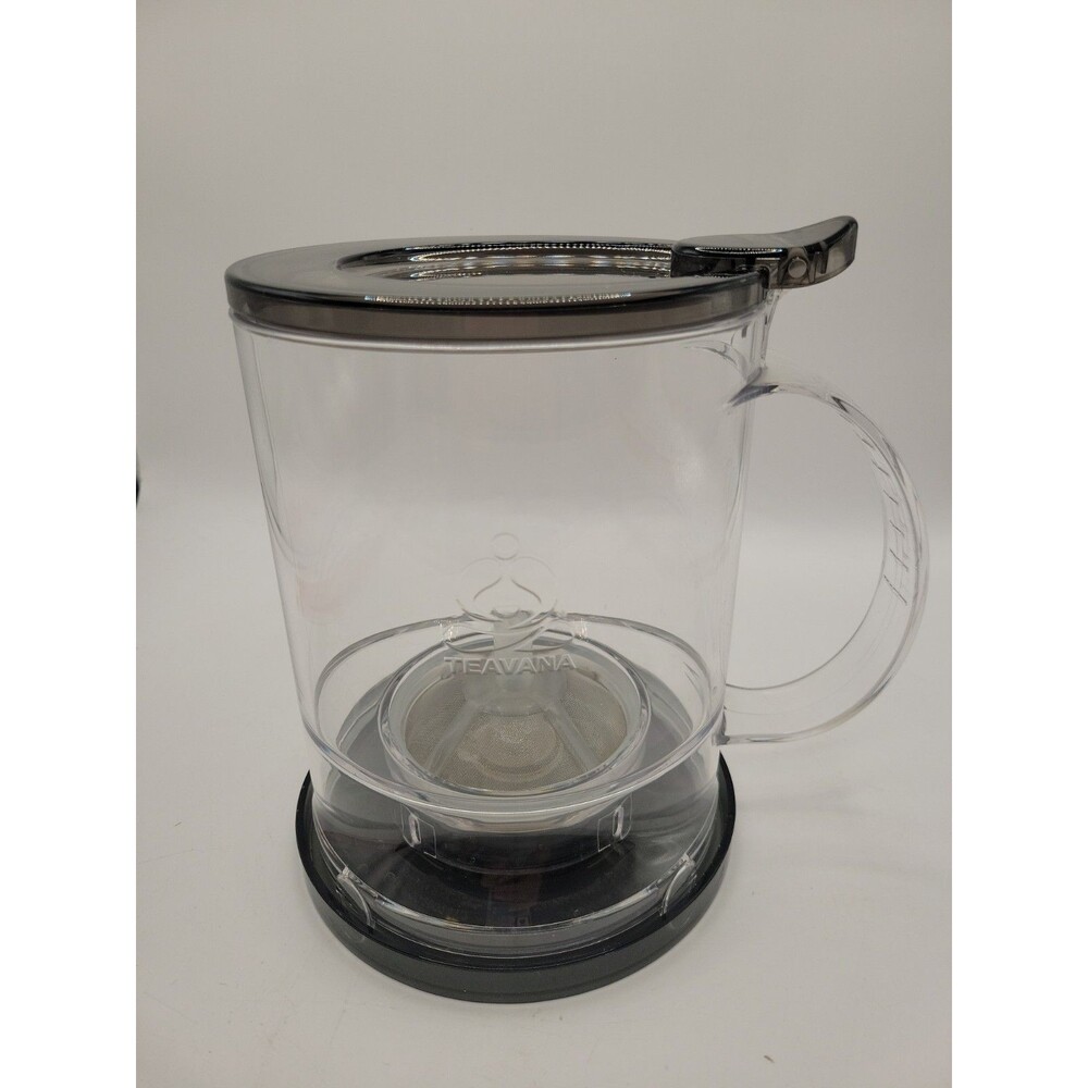 Teavana Perfect Perfectea Loose Leaf Tea Maker Brewer Steeper 16 oz w/Drip Tray